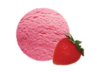 Strawberry sorbet Ice Cream